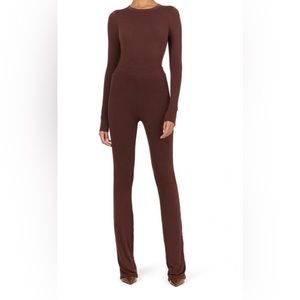 NEW Naked Wardrobe Chocolate Boot Pant